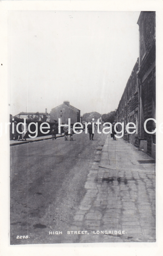 112B - Higher Road - View from the White Bull PH towards Tootle Heights - Unknown